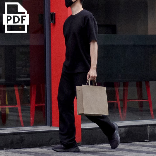 Brief Tote Bag PDF Pattern