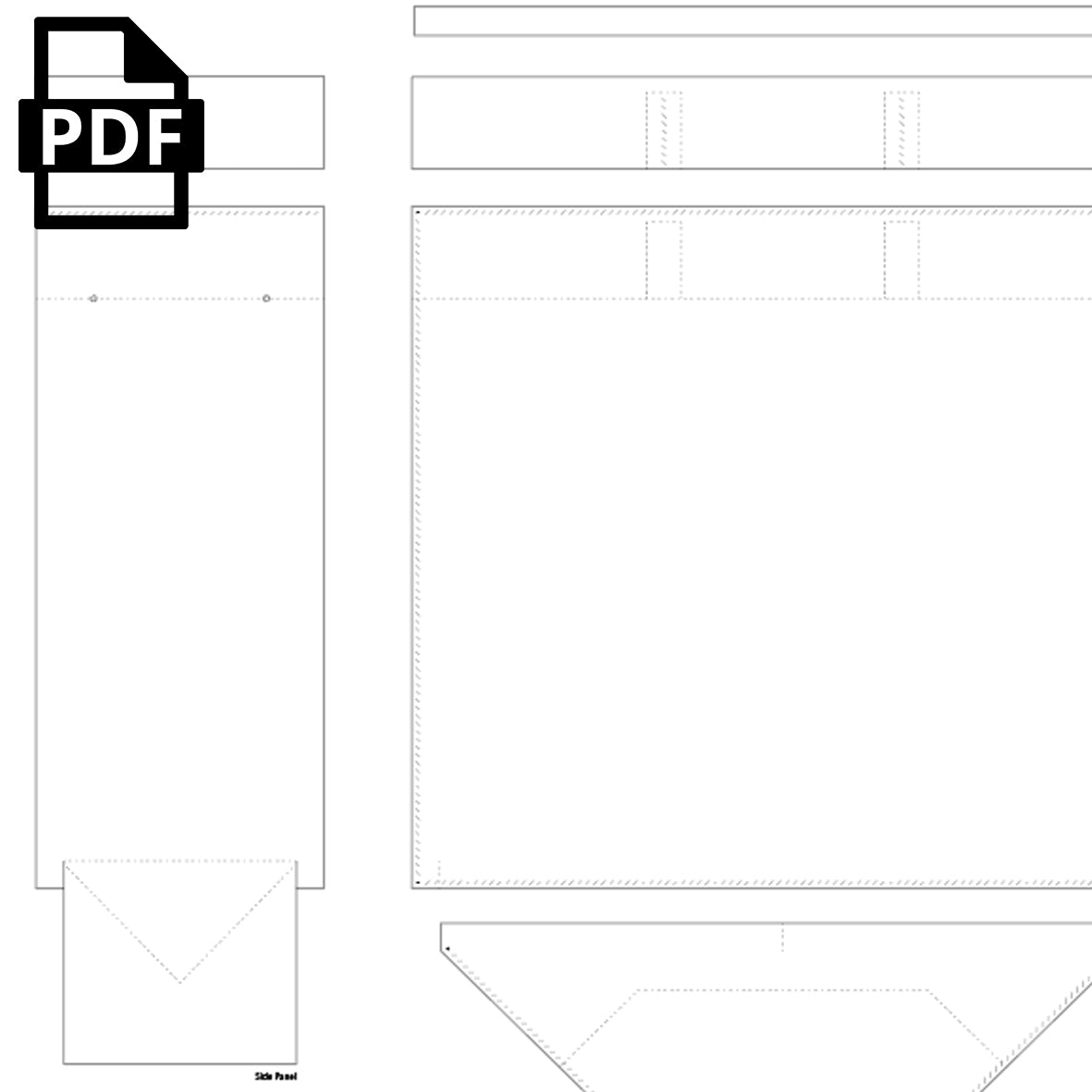 Brief Tote Bag PDF Pattern