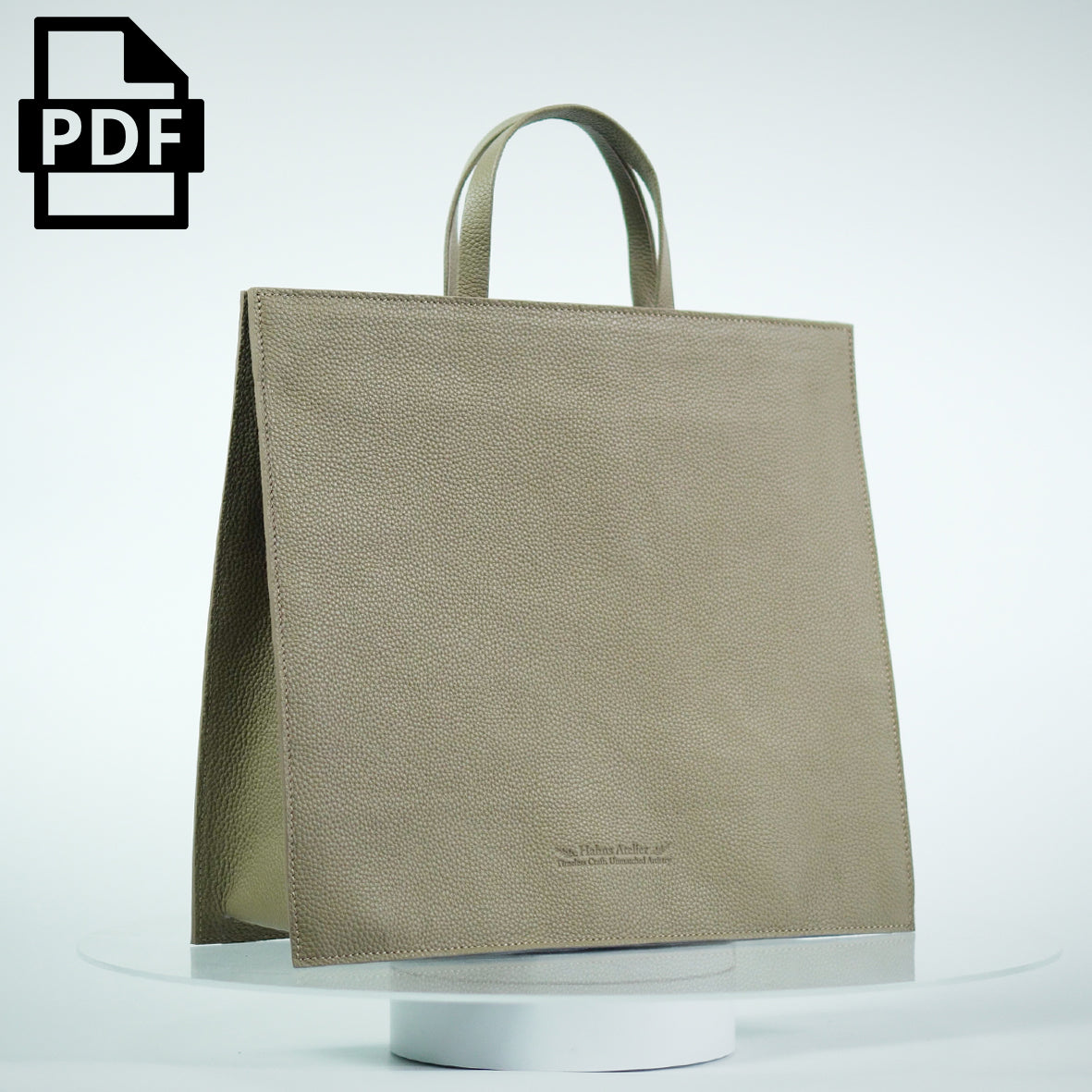 Brief Tote Bag PDF Pattern
