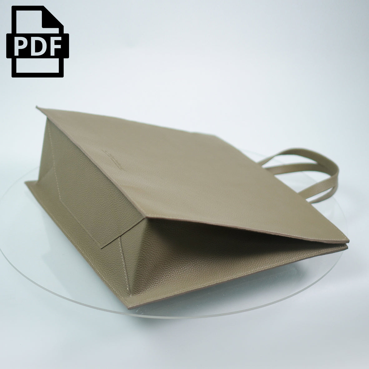 Brief Tote Bag PDF Pattern