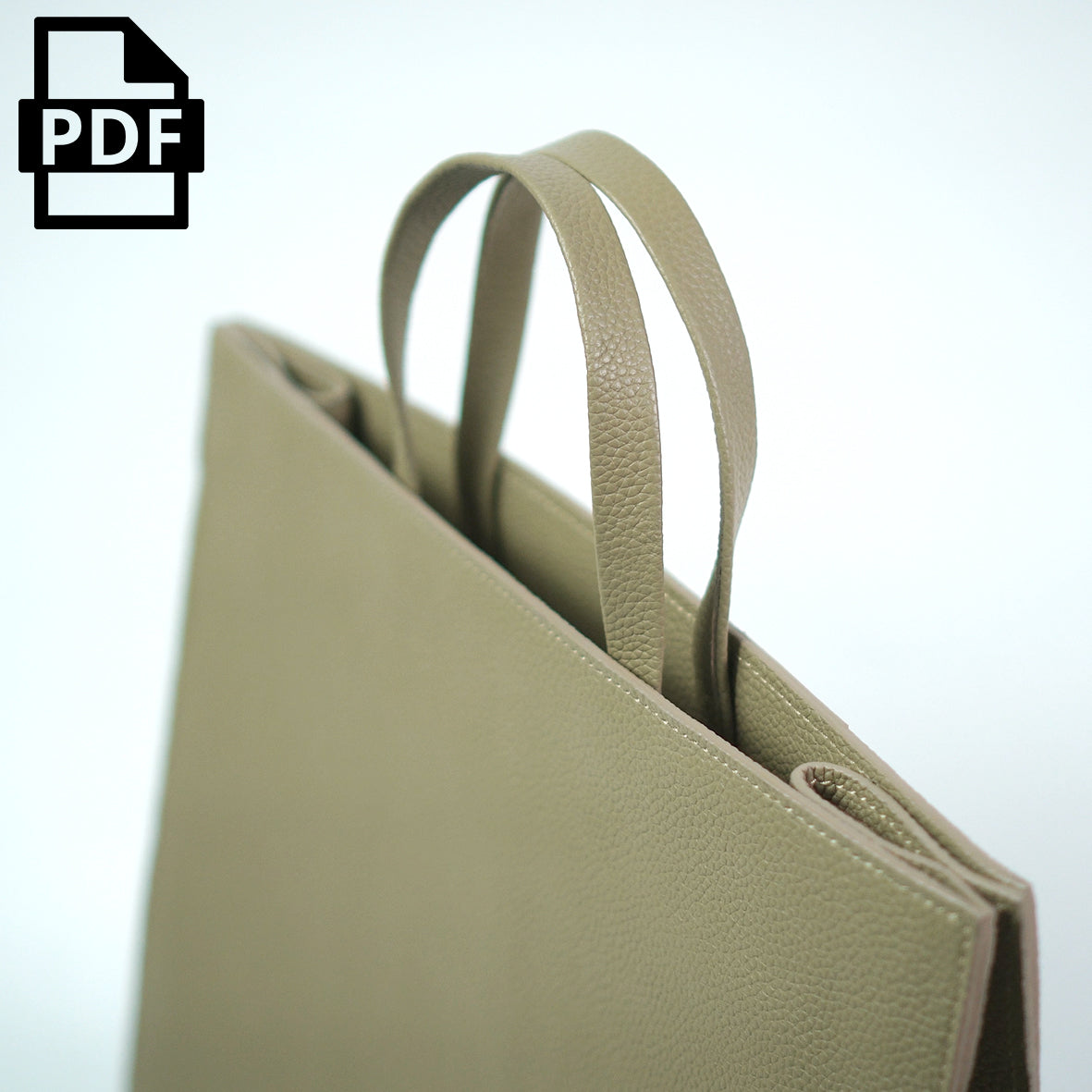 Brief Tote Bag PDF Pattern