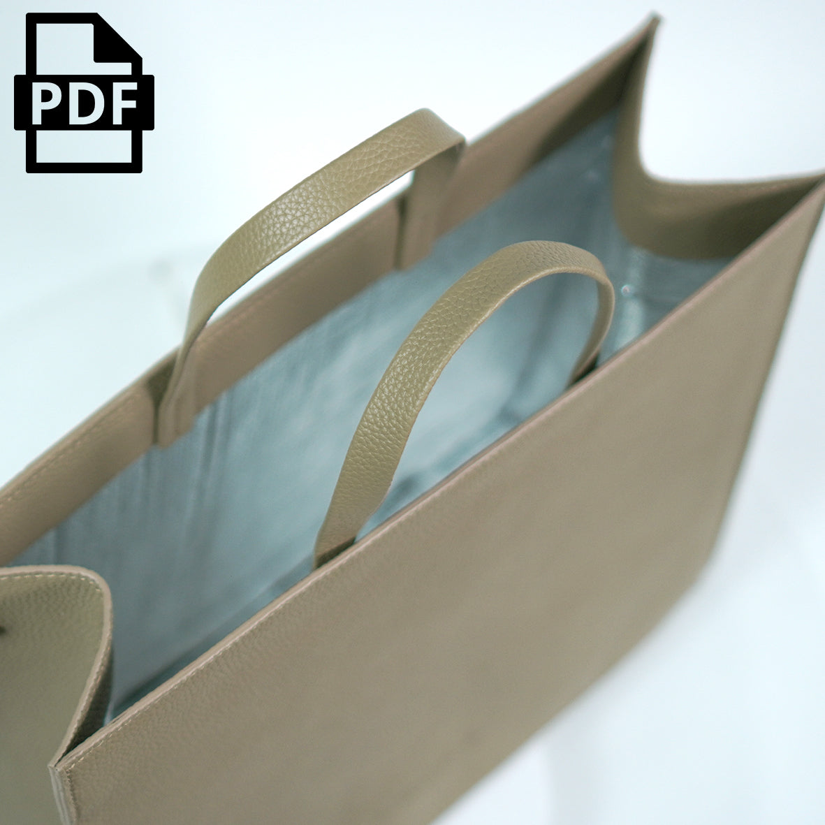 Brief Tote Bag PDF Pattern