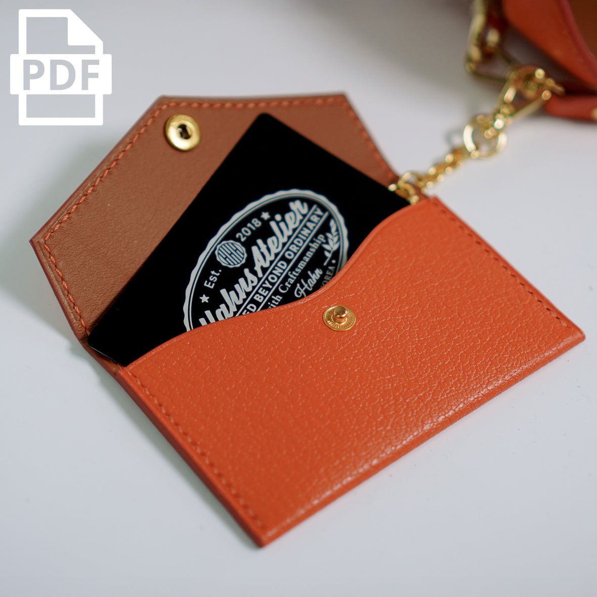 Lily Tumbler Carrier Bag + Card wallet PDF Pattern