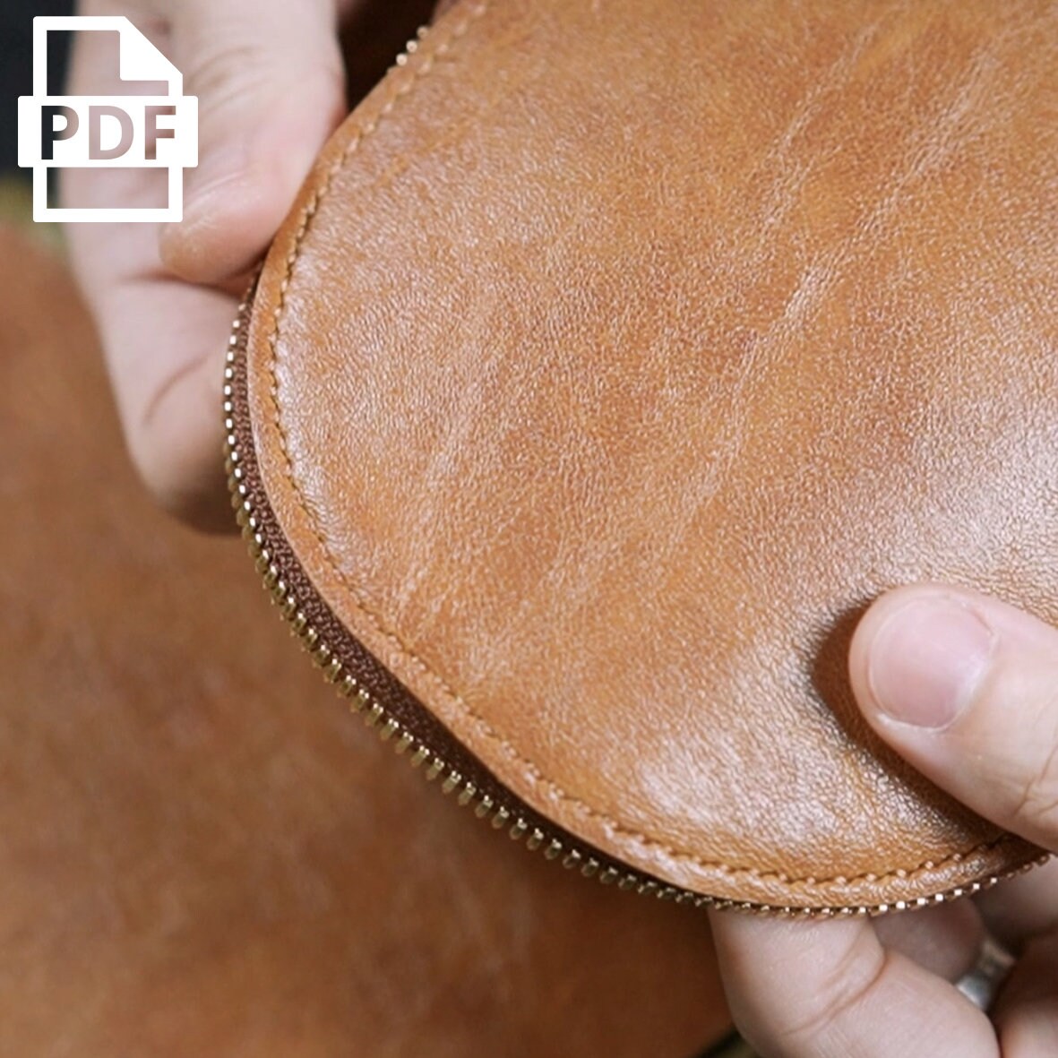 Round Phone Bag PDF Pattern