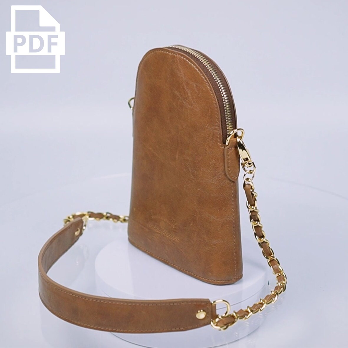 Round Phone Bag PDF Pattern
