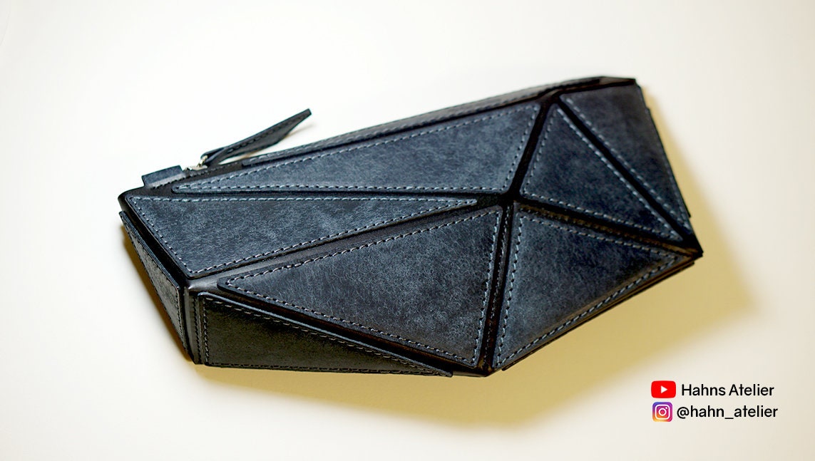 Cubic Clutch Bag PDF Pattern