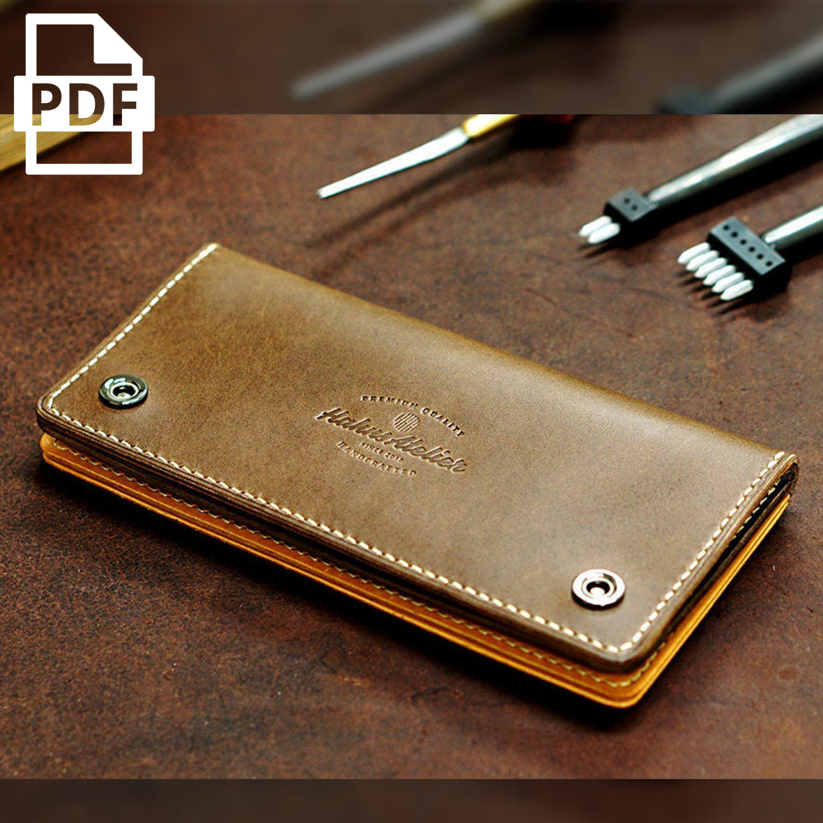 Trucker Wallet PDF Pattern