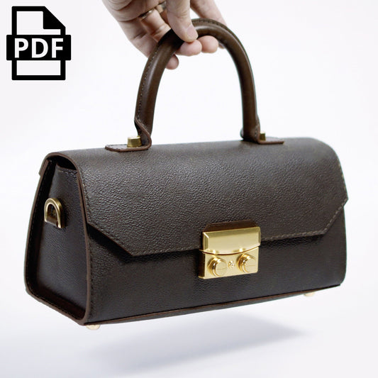 Flap Barrel Bag PDF Pattern