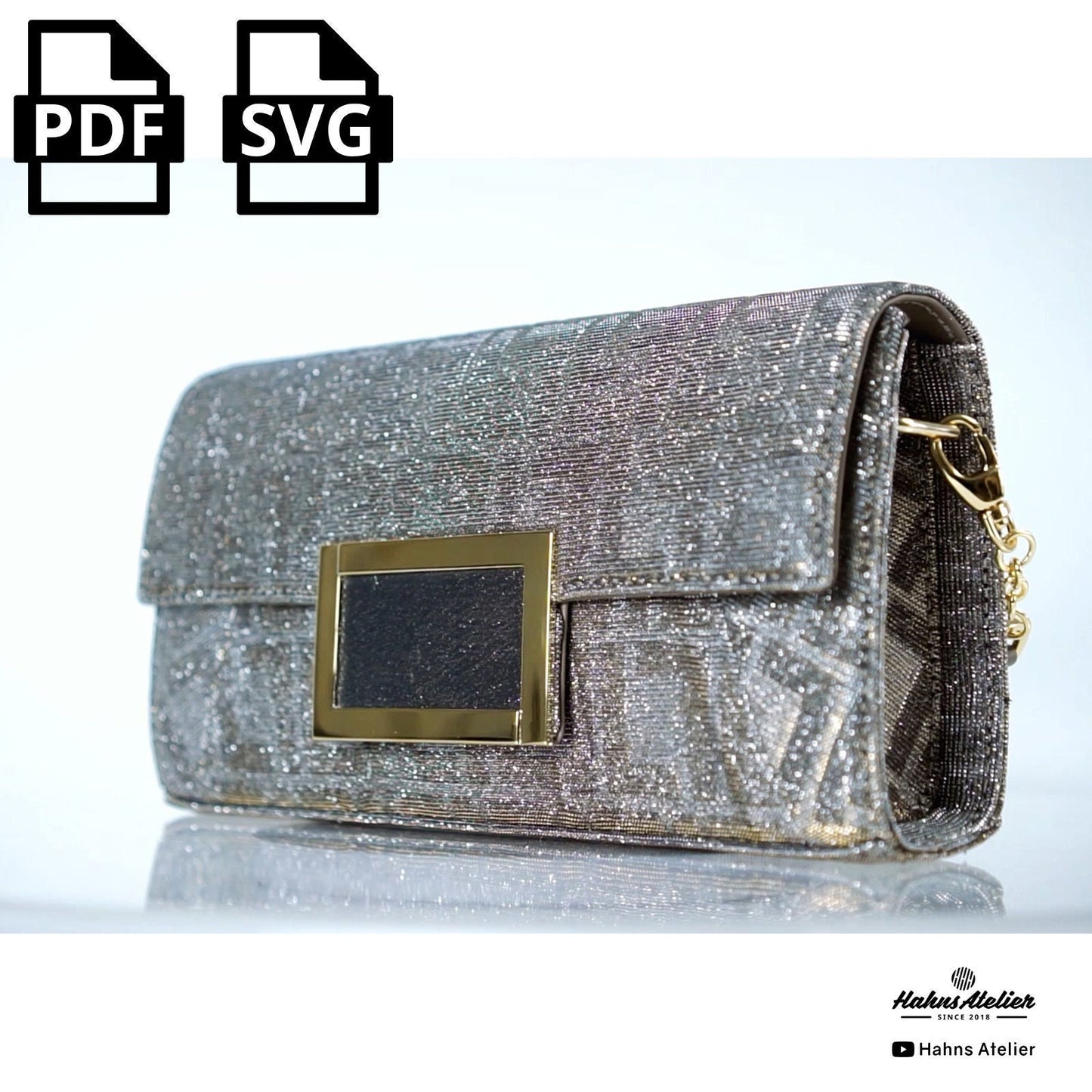 Angle Clutch Bag PDF Pattern