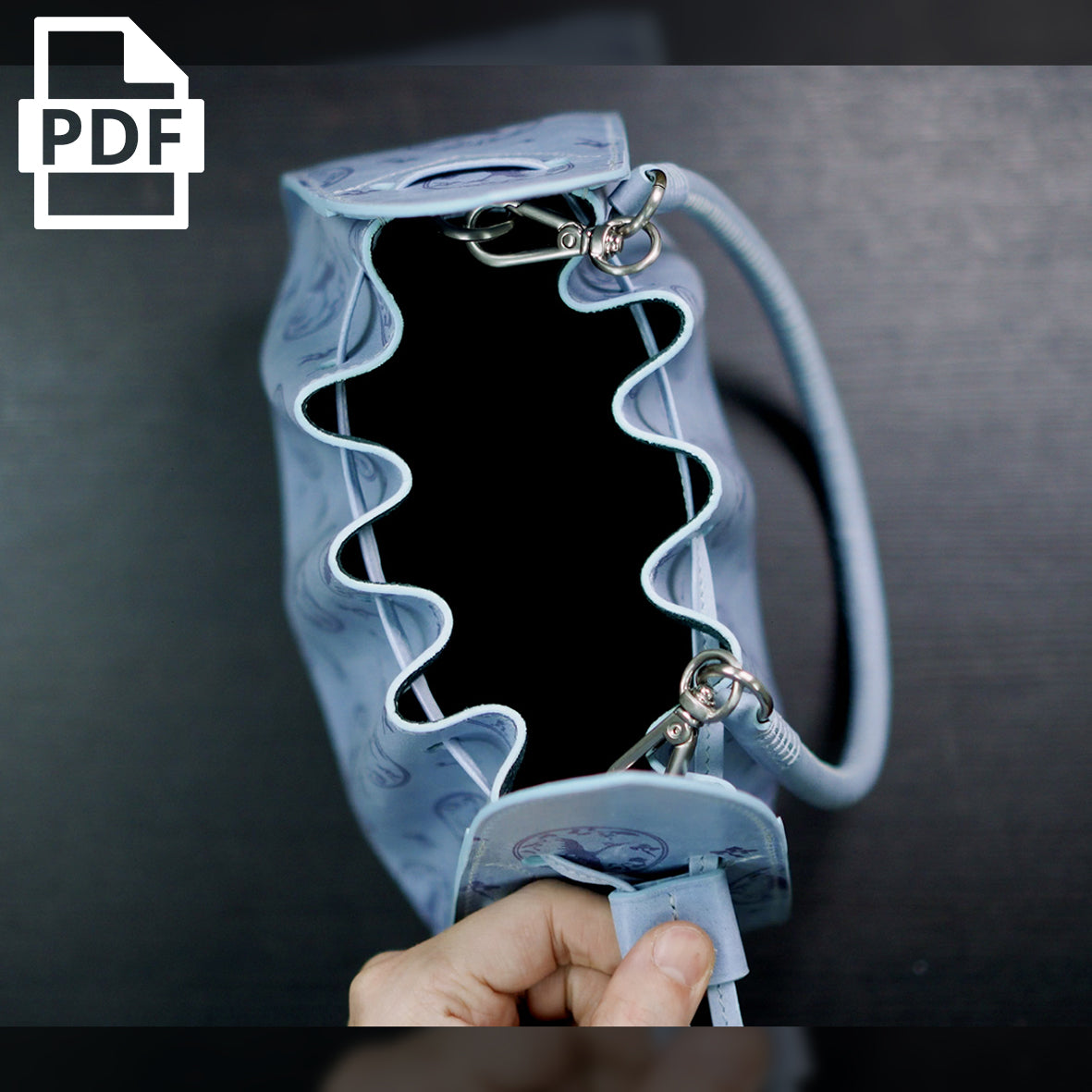 Blossom Bucket Bag PDF Pattern