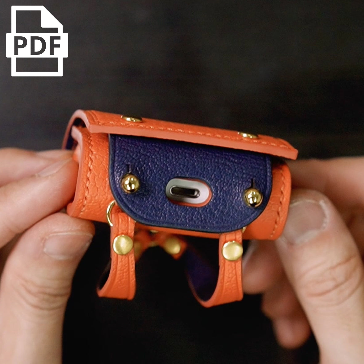 Randoseru Airpods Case PDF Pattern