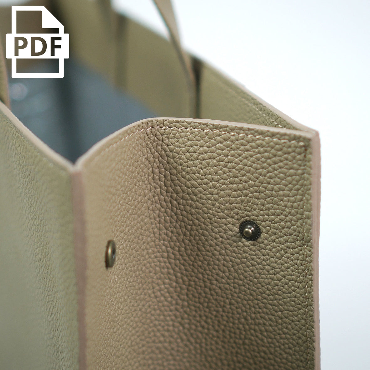 Brief Tote Bag PDF Pattern