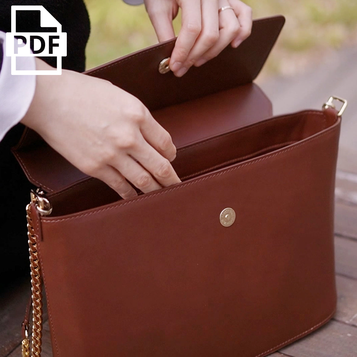 Retro Handbag PDF Pattern