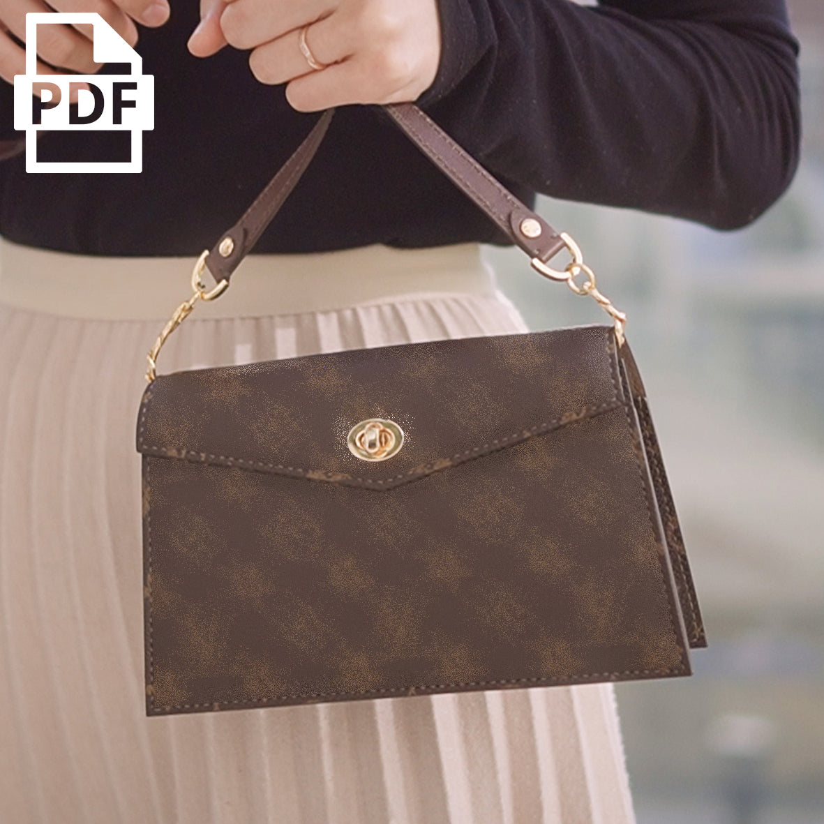 Tiffany HandBag PDF Pattern