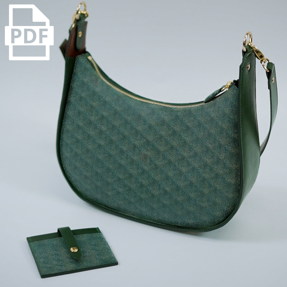 Hobo Bag & Card Wallet PDF Pattern – HAHNS ATELIER