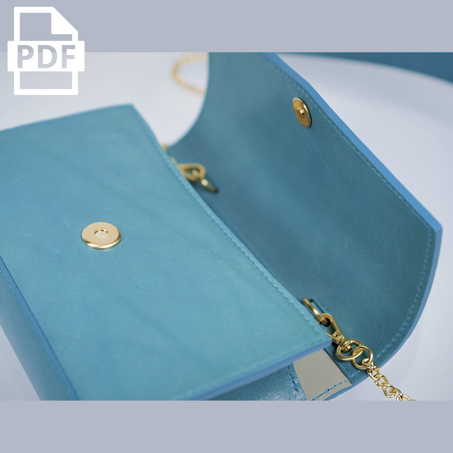 Alice bag and card wallet PDF pattern