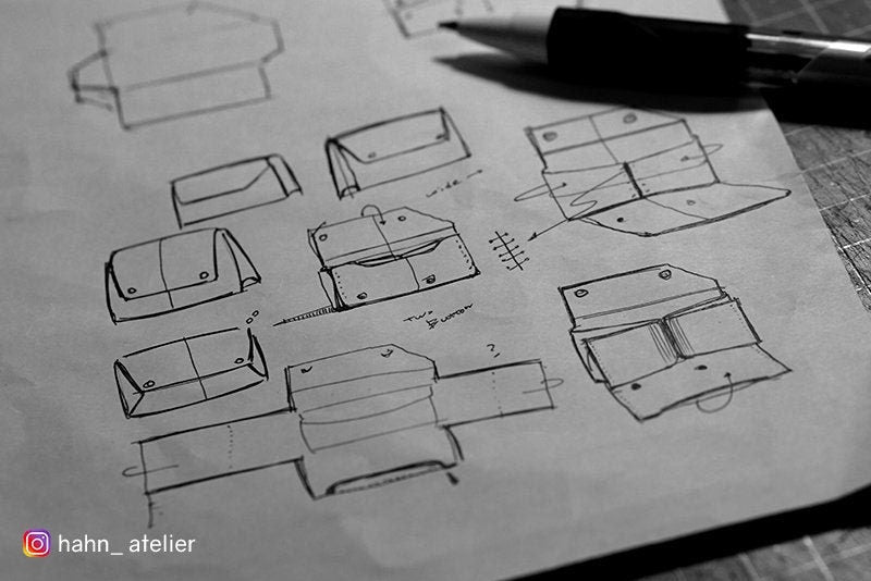 Button Wallet PDF Pattern