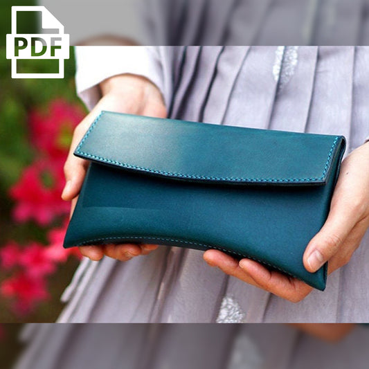 Curved Clutch Bag PDF Pattern