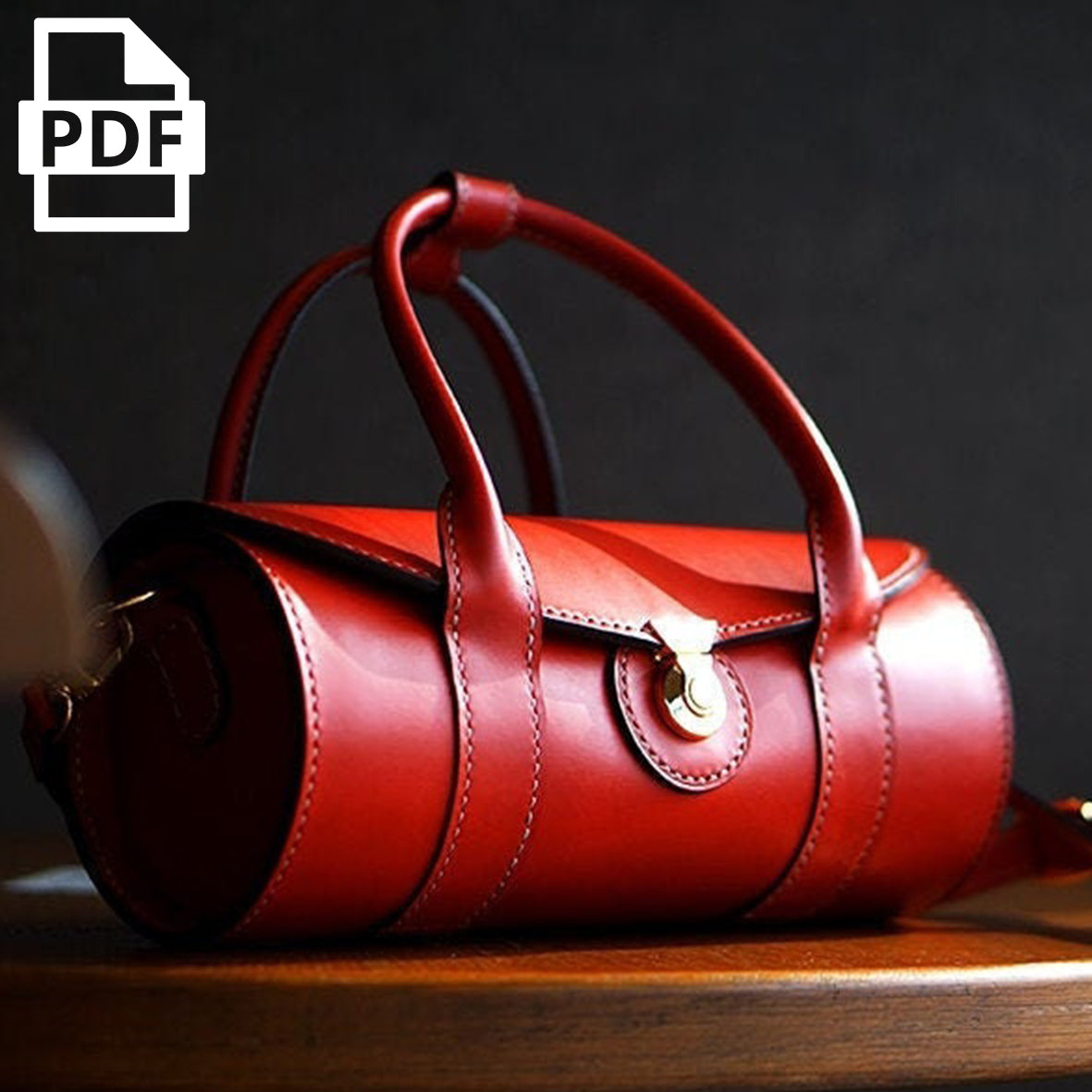 Small Barrel Bag PDF Pattern – HAHNS ATELIER