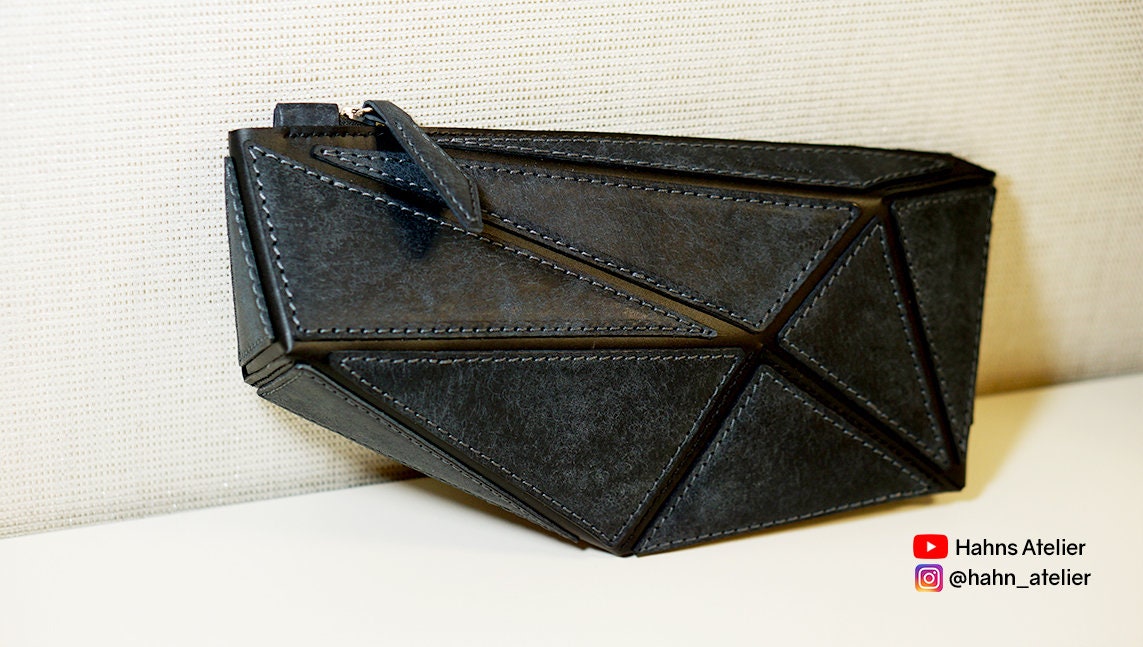 Cubic Clutch Bag PDF Pattern