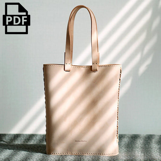 Braided mini tote bag PDF Pattern