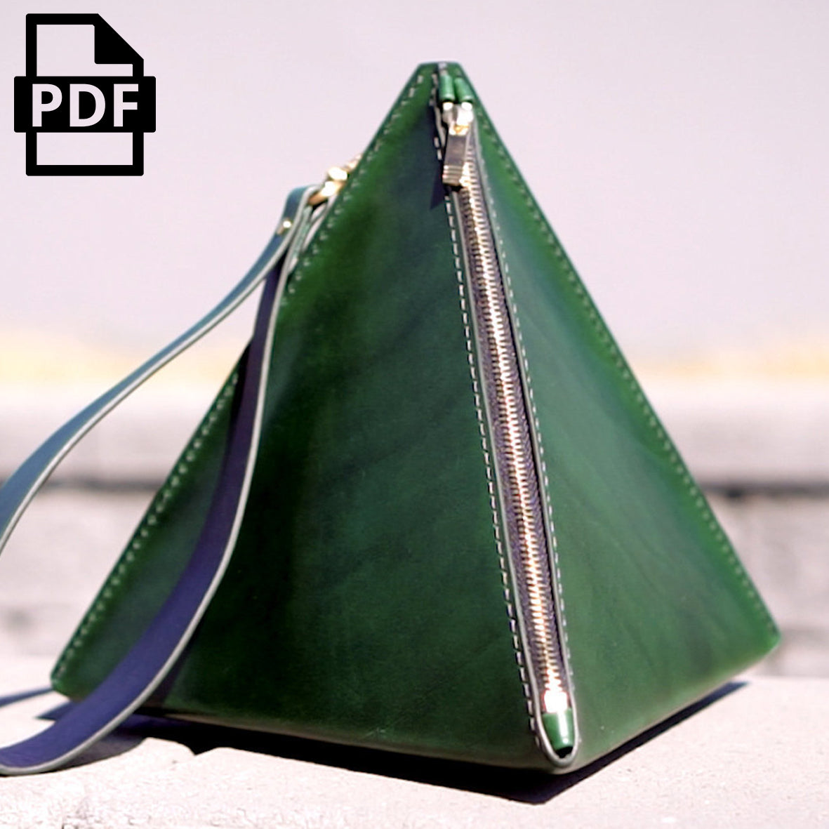 Pyramid Clutch Bag PDF Pattern – HAHNS ATELIER