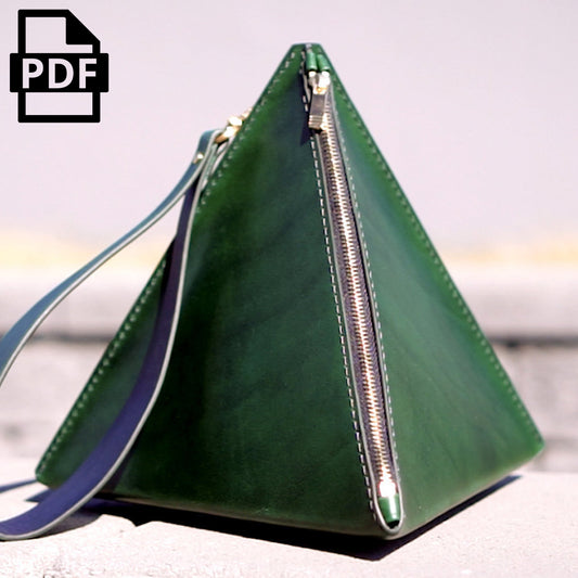 Pyramid Clutch Bag PDF Pattern