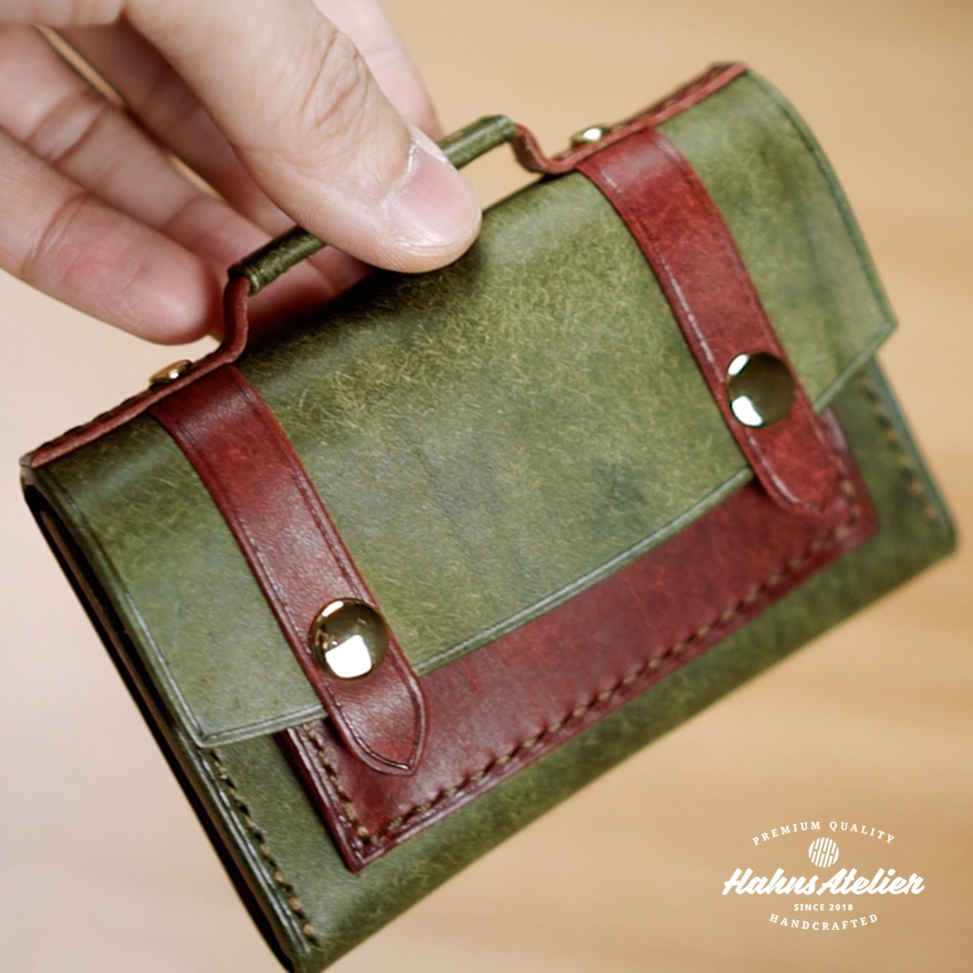 Satchel Wallet PDF Pattern