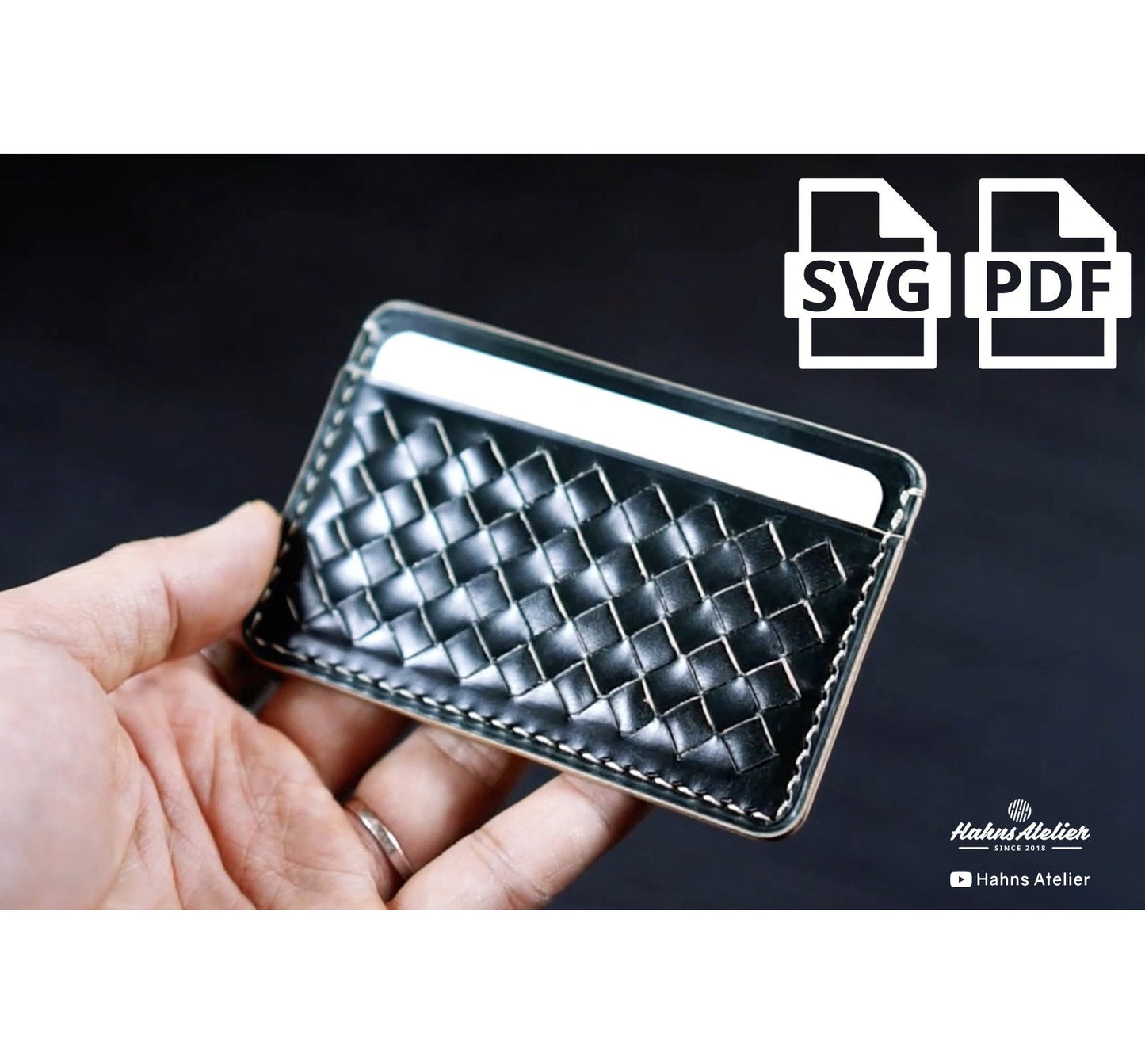 Weaving Card Wallet PDF Pattern