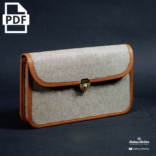 Box Clutch Bag PDF Pattern