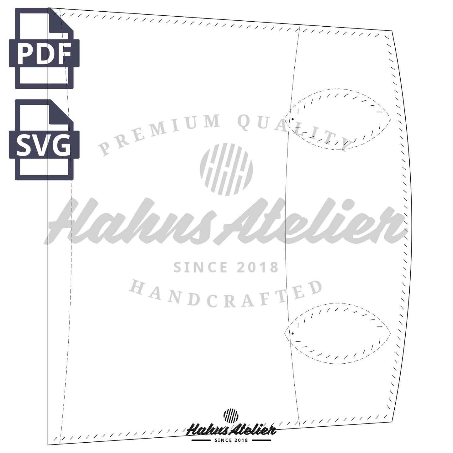 Waltz Handbag PDF Pattern